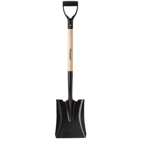 TRUPER Home Plus 38.5 in. Steel Square Transfer Shovel Wood Handle PCY-D